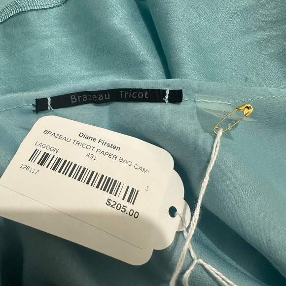 Brazeau Tricot Blue Cami Top - Picture 7 of 7